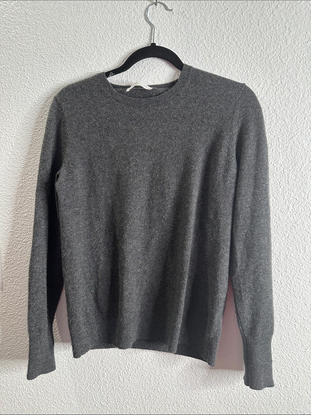 Everlane Crewneck cashmere Sweater - Gray size L quilt luxurious